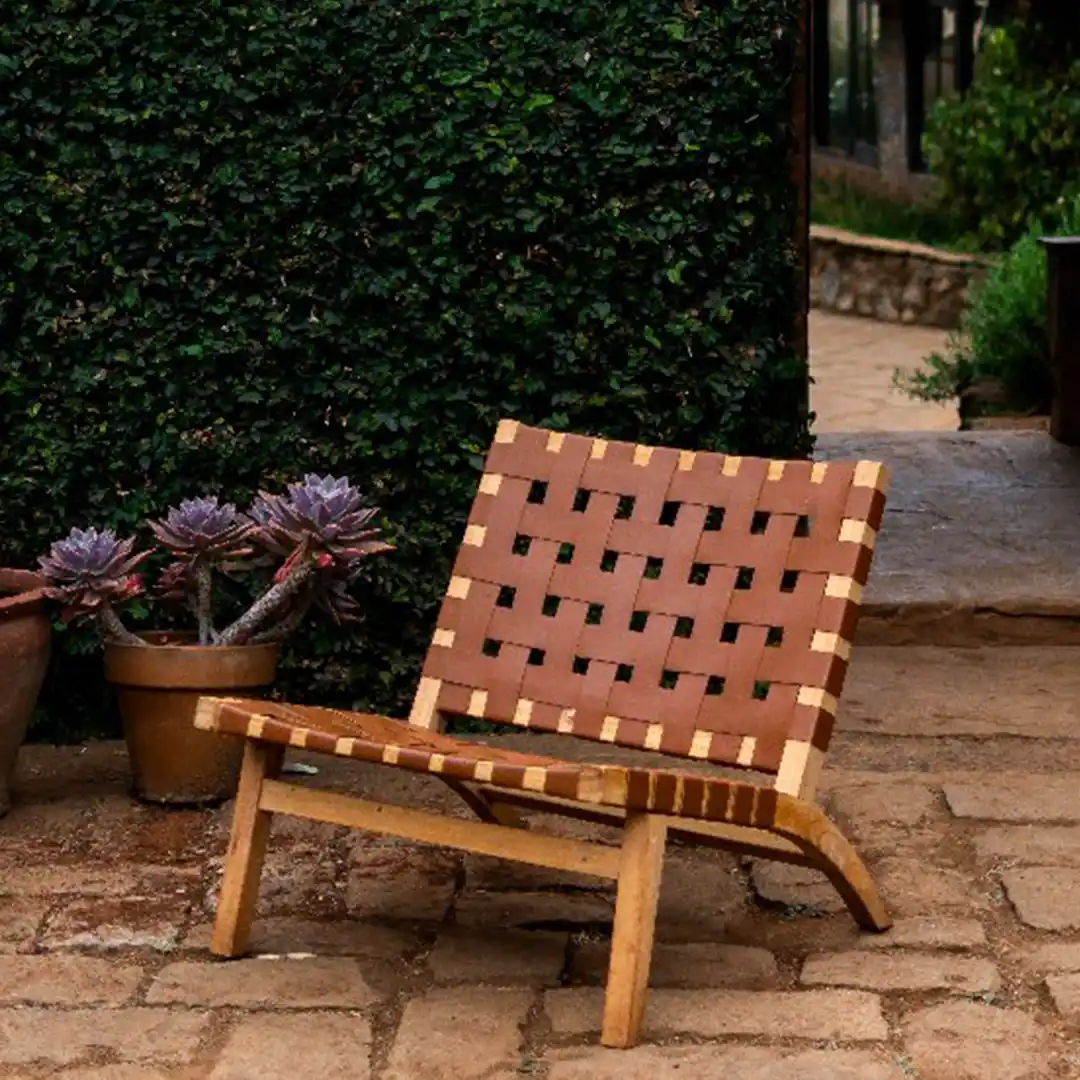 Leather Lounge Chair
