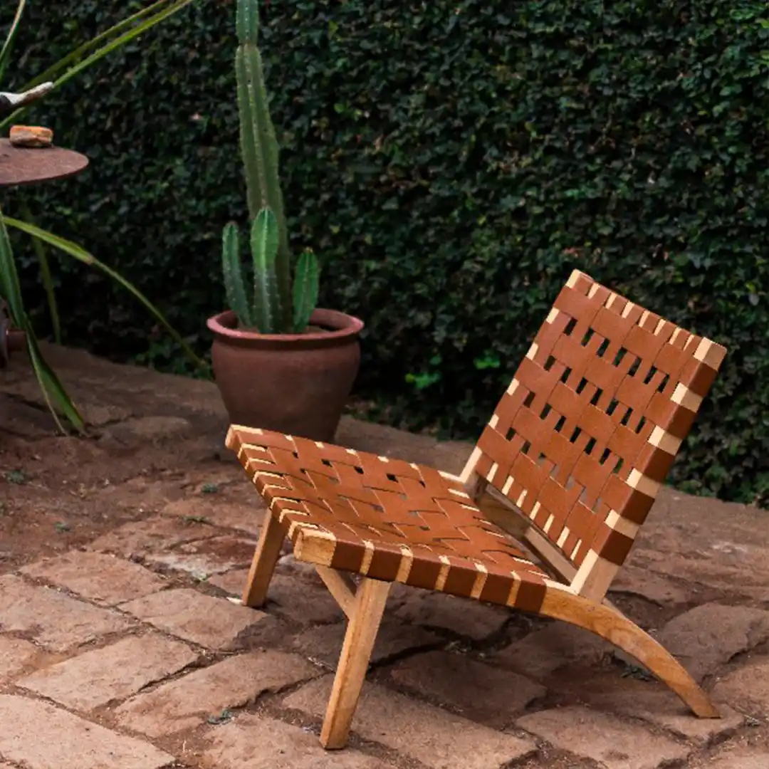 Leather Lounge Chair