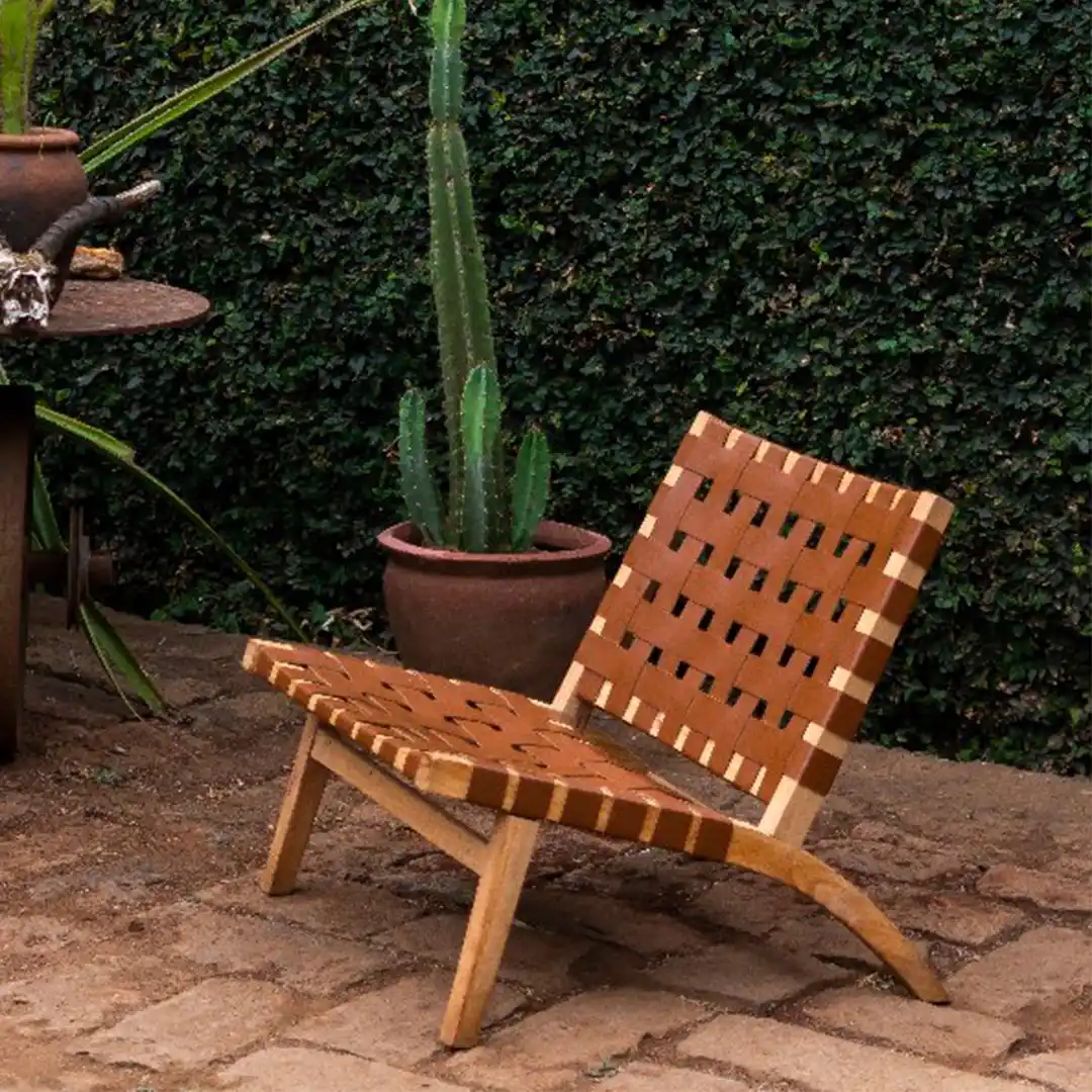 Leather Lounge Chair