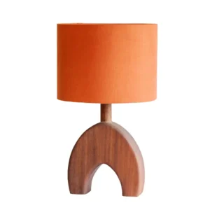 Mahogany Side Lamp