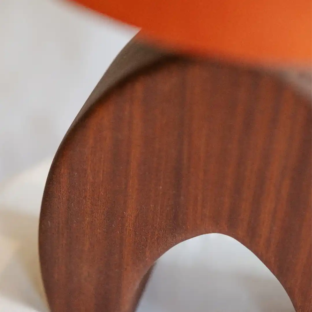 Mahogany Side Lamp